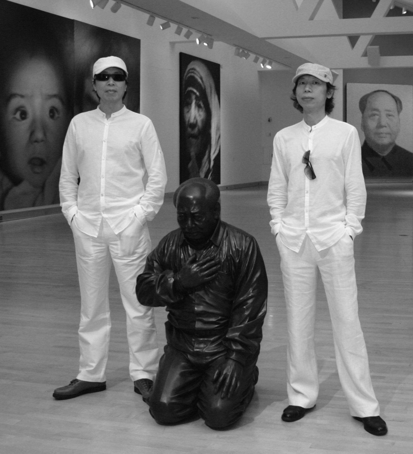 图： 高氏兄弟长期以艺术作品反思毛时代政治