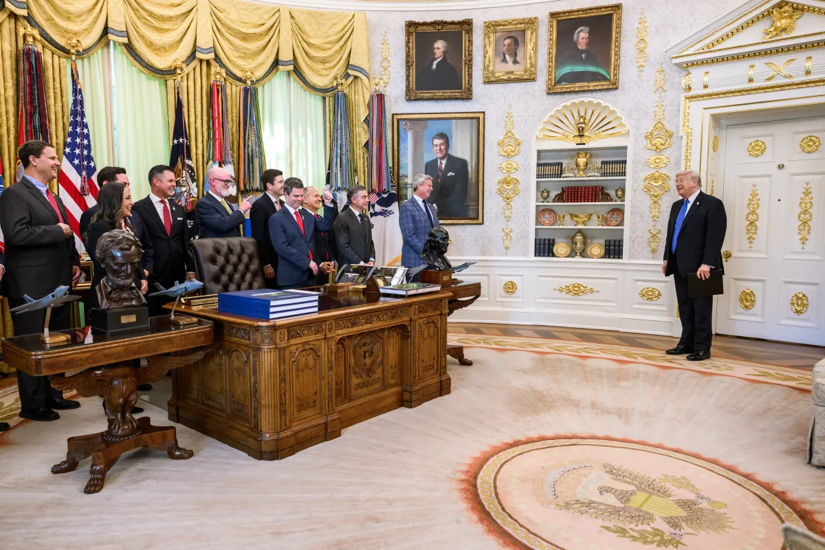 2026年4月30日,特朗普在白宫椭圆形办公室|来源:The White House