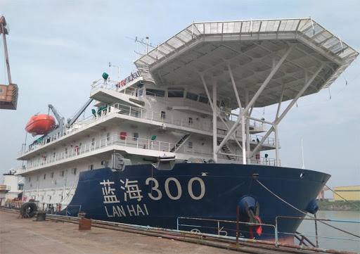“蓝海300号”船舶资料图。用户称该船曾被泰兴法院司法查封并涉及吴云相关案件,具体司法状态需以法院材料核验|来源:用户上传