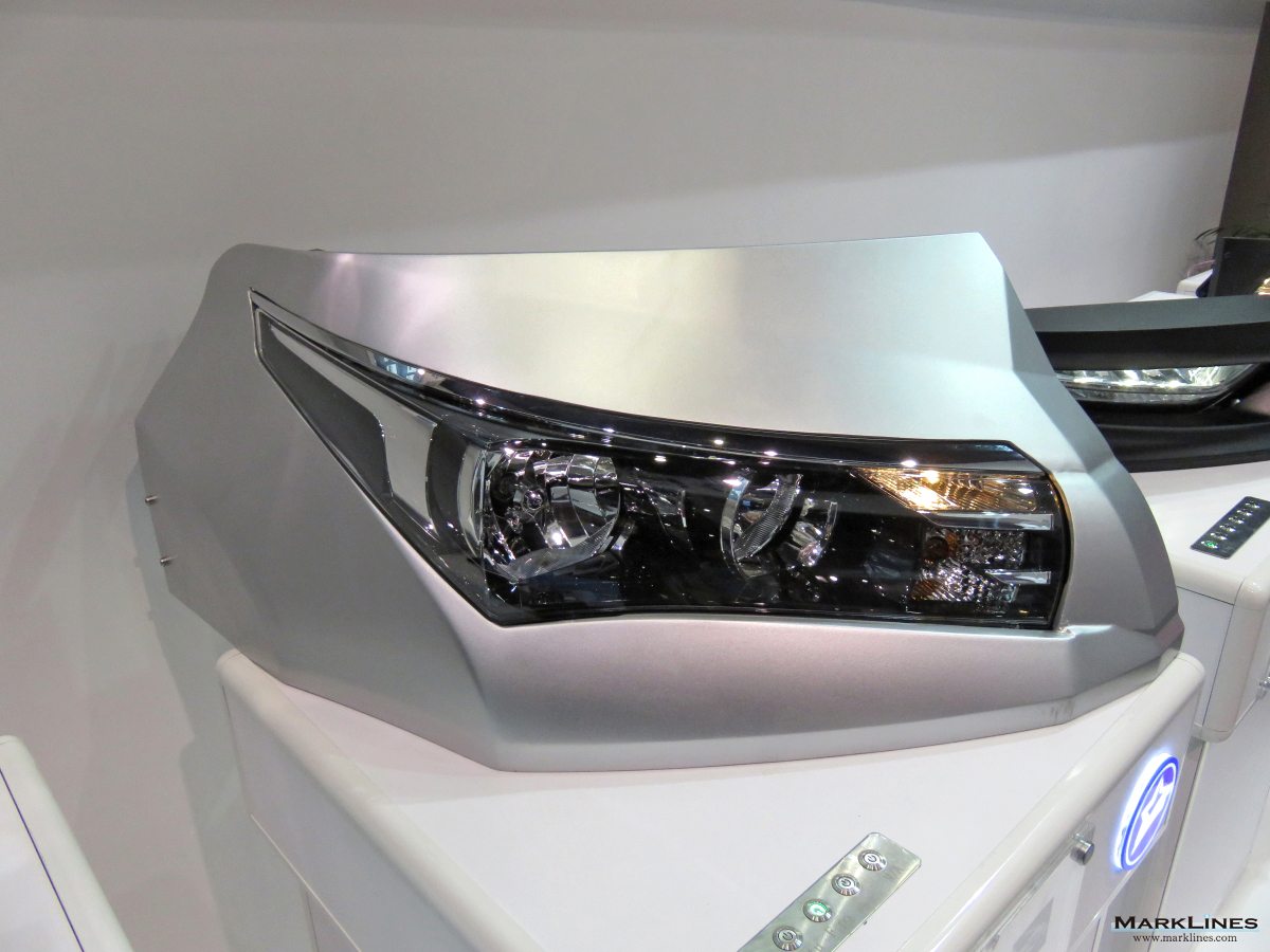 星宇股份车灯产品展品资料图｜来源：MarkLines Automotive Industry Portal