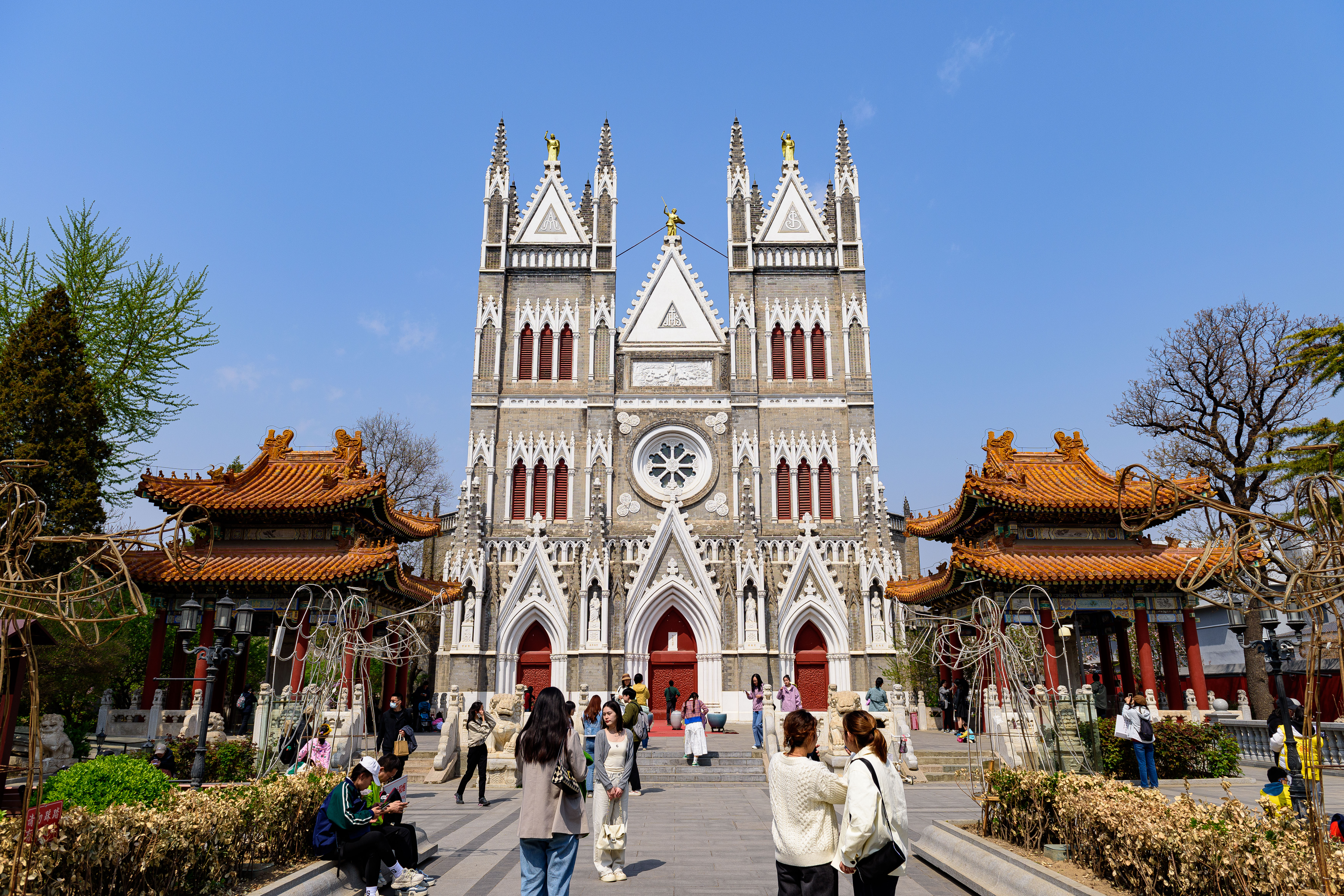北京西什库天主堂资料图｜来源：Wikimedia Commons