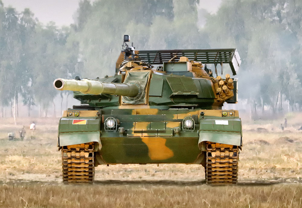 孟加拉陆军Type 59G Durjoy主战坦克资料图|来源:MilitaryFactory