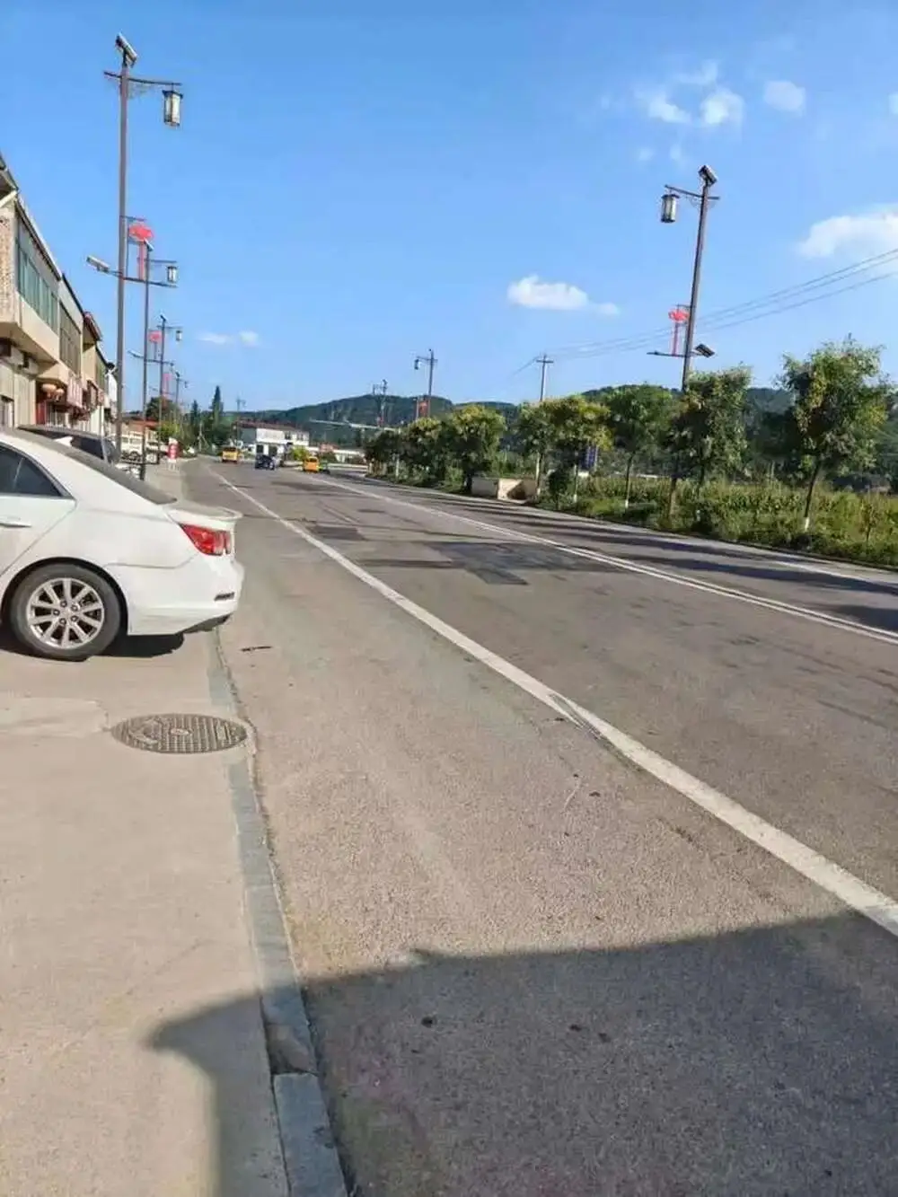 蒲县薛关镇国道520线事故路段。死者家属质疑事故主次责任划分|来源:新黄河 / 家属供图
