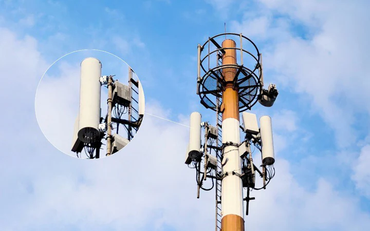 华为与MTN在非洲部署的5G天线设备资料图|来源:Huawei