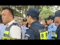 2026年9月8日至13日，多地摊贩与城管、警察冲突现场画面｜来源：Yesterday / YouTube