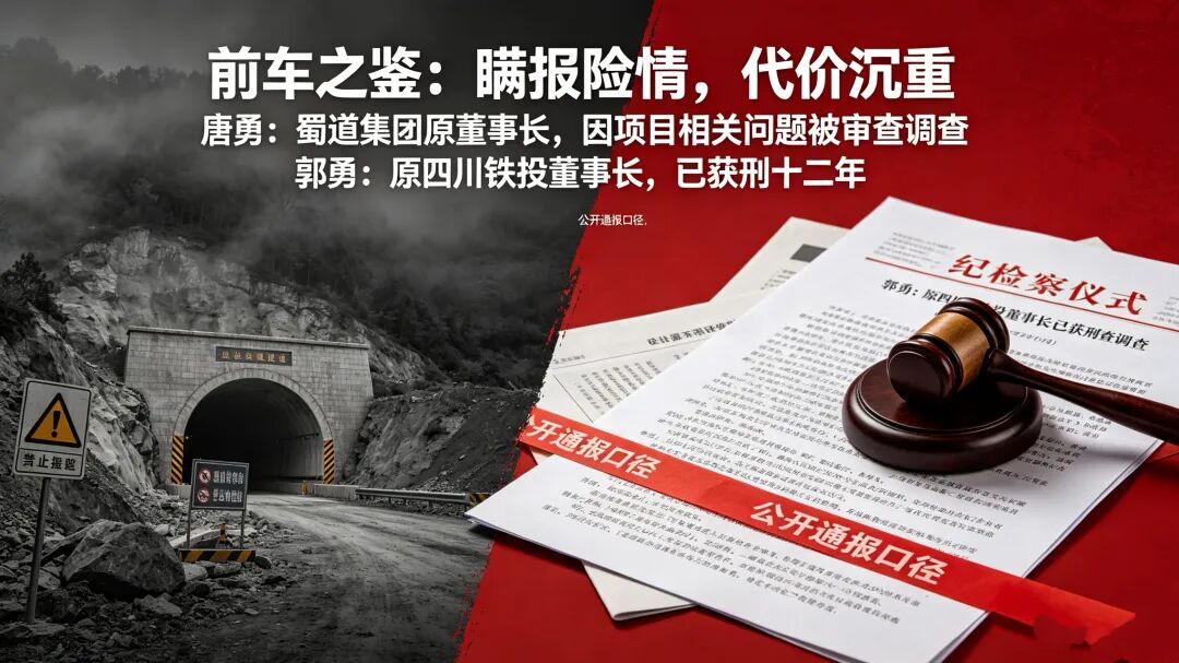 万亿国企川蜀集团面对滑坡事故先忙着投诉删帖
