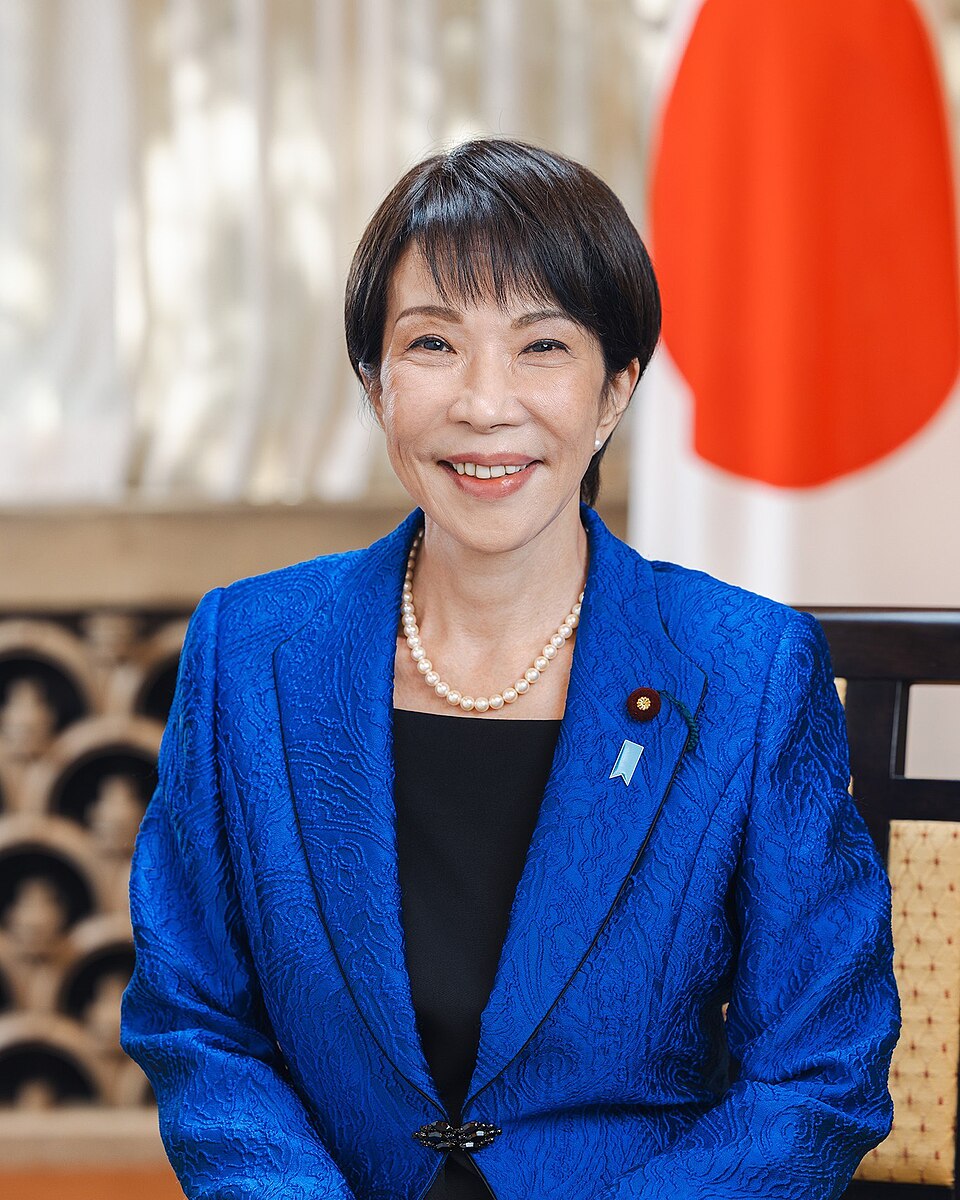 日本首相高市早苗官方肖像资料图|来源:Wikimedia Commons / Japanese Government