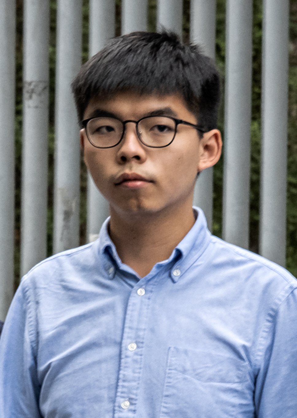2019年10月29日黄之锋参与香港公开活动的影像,摄影:Studio Incendo/CC BY 2.0|来源:Studio Incendo / Wikimedia Commons