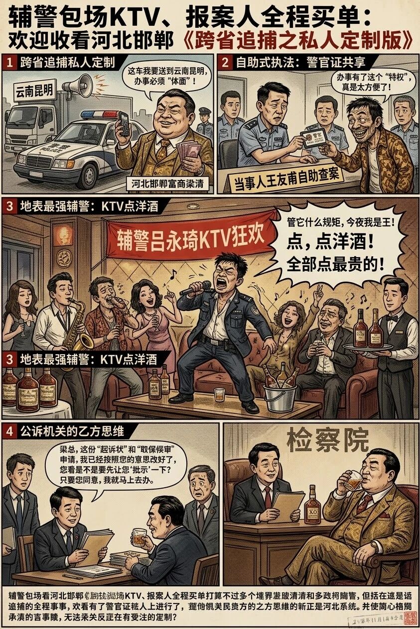 辅警变“家丁”:公权力沦为私人工具的闹剧